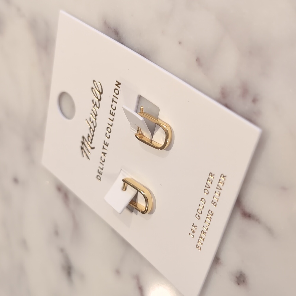 NWT Madewell Delicate Collection earrings